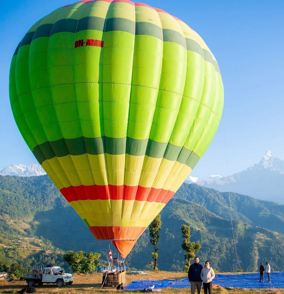 Hot Air Ballooning in Pokhara Nepal