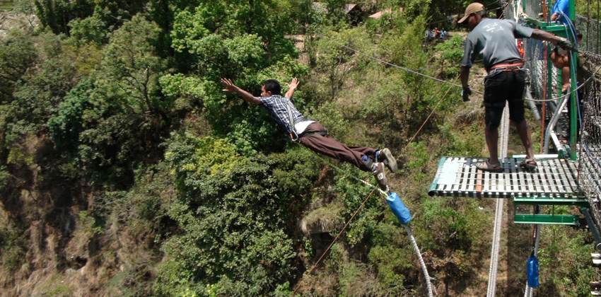 BUNGY Jumping in Nepal