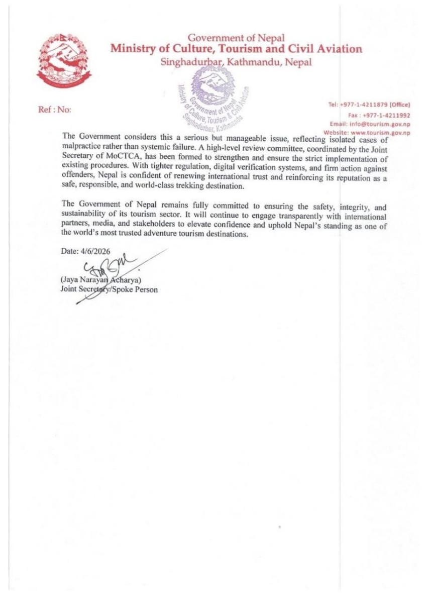 fake rescue in nepal