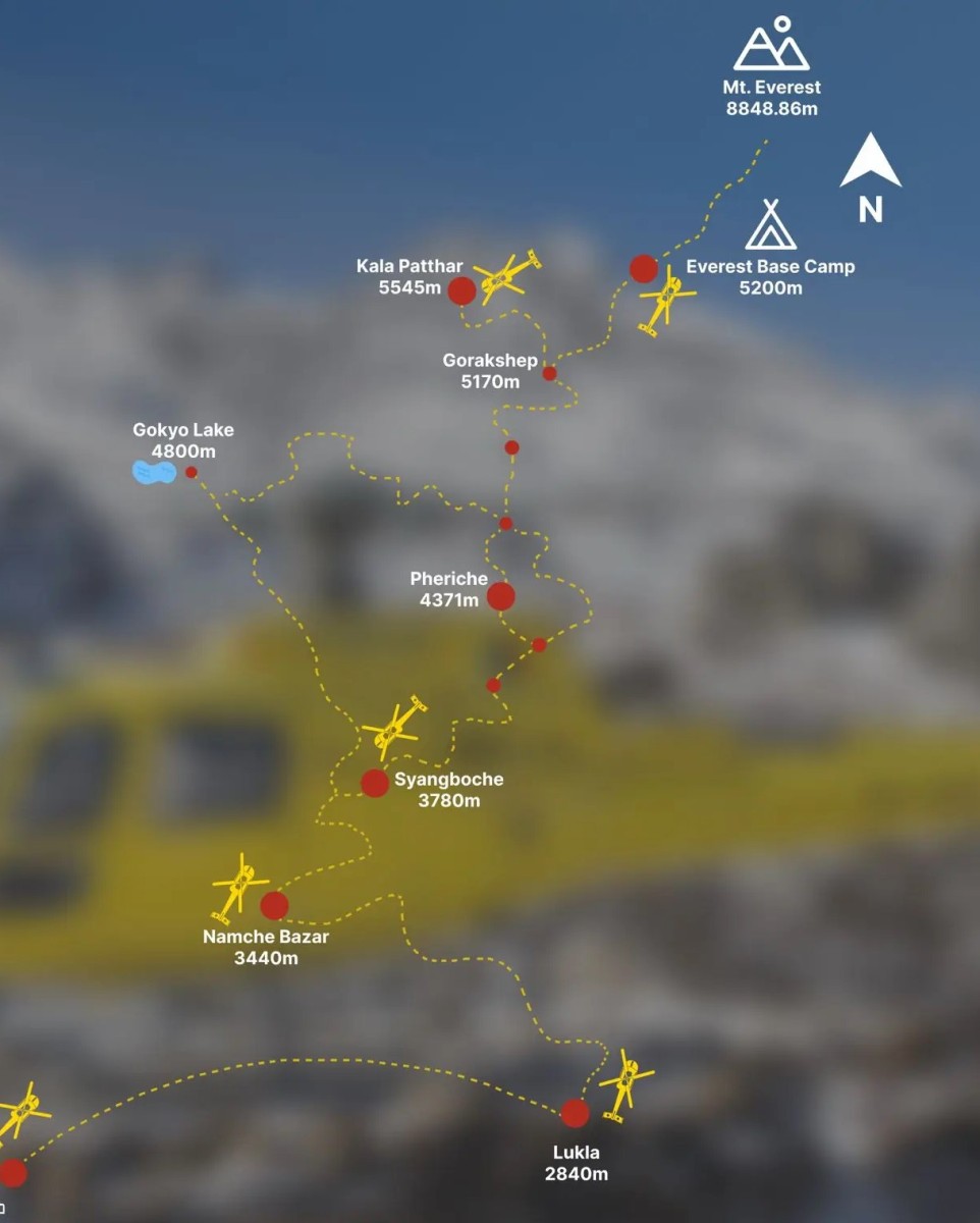 khumbu-everest heli-route