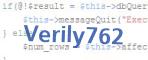 verification code